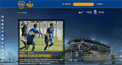 Desktop Screenshot of bocajuniors.com.ar